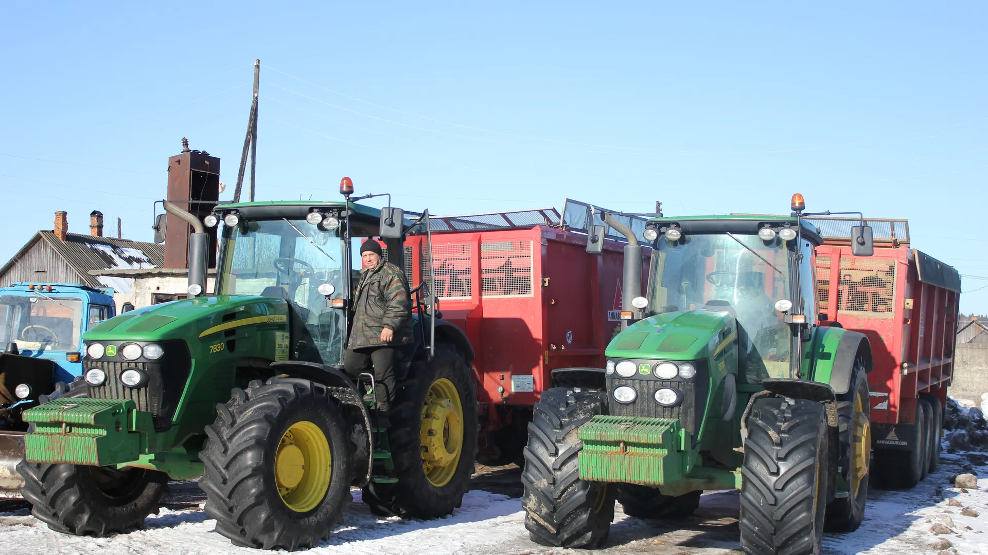 Смотр сельскохозяйственной техники