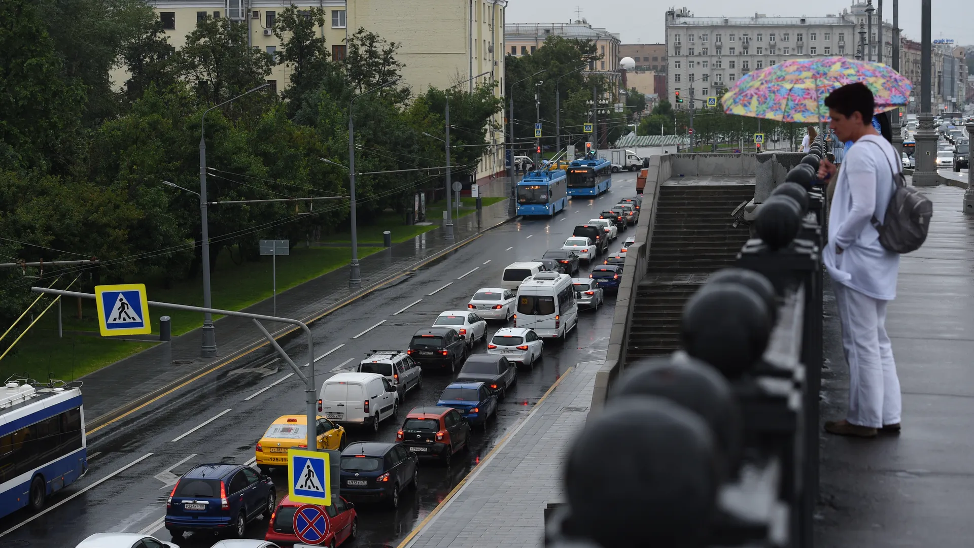 Пробки в Москве
