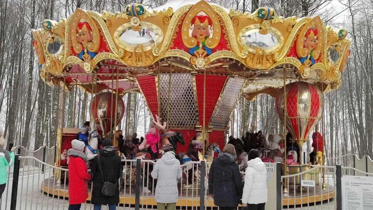 Свыше трех тысяч человек прокатились на губернаторских каруселях в Подмосковье за неделю