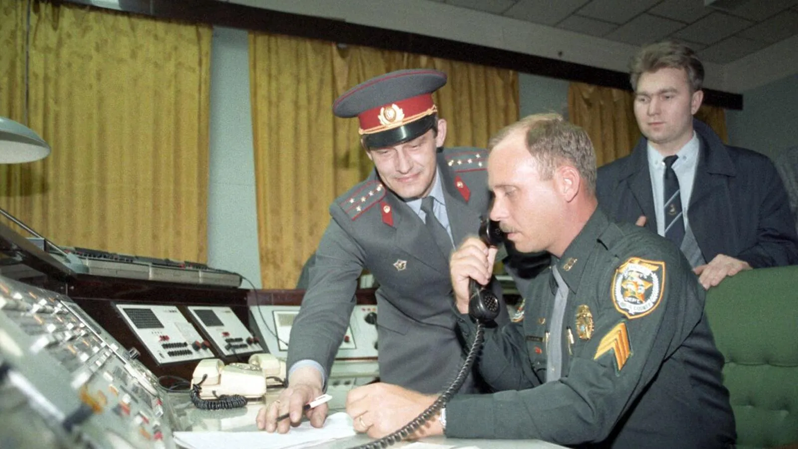 Дежурная часть милиции. К. Иващенко