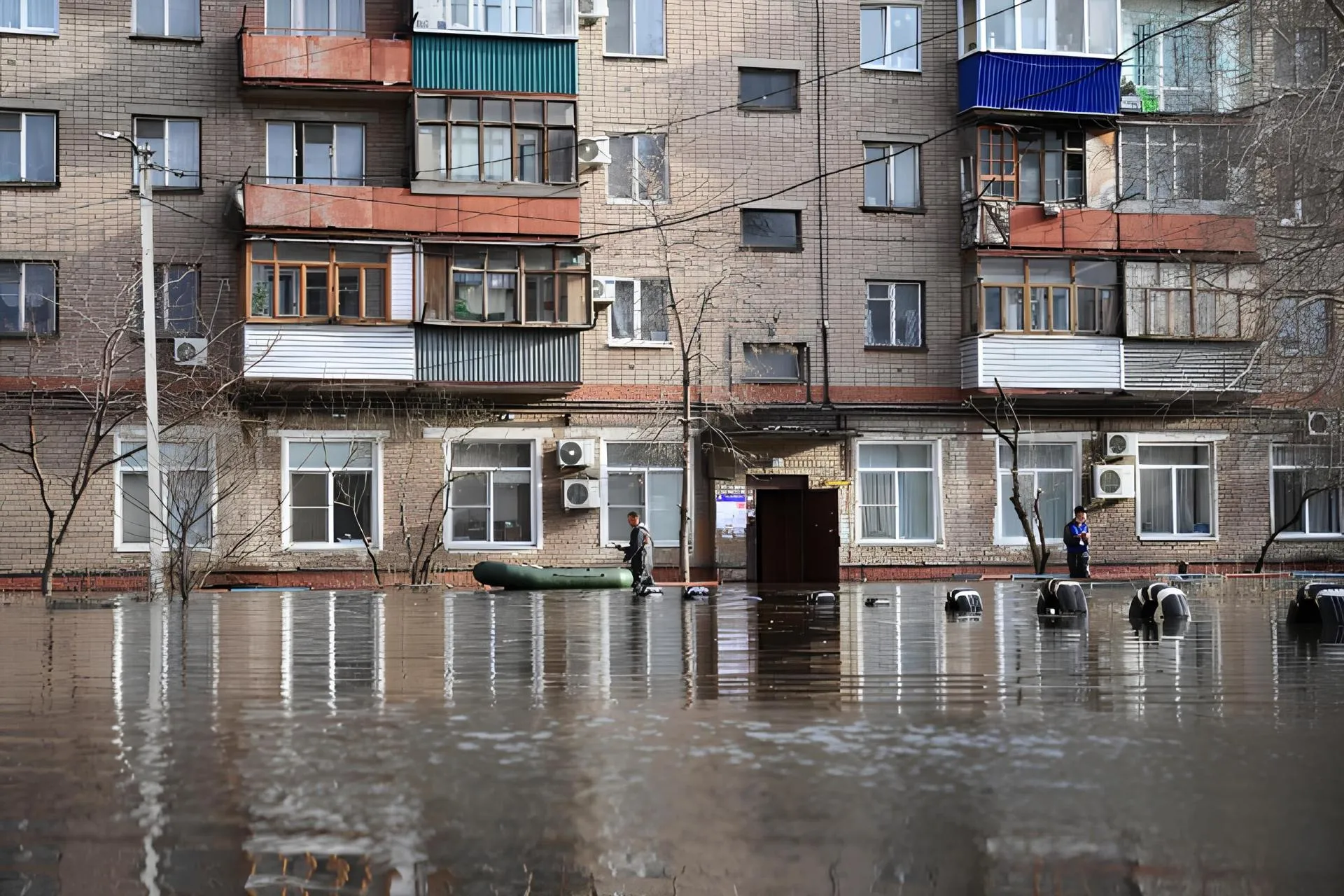 Обстановка в Орске после прорыва дамбы