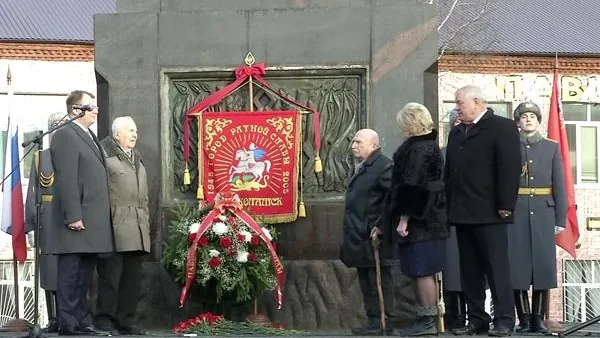 В Волоколамске открыта стела воинской славы