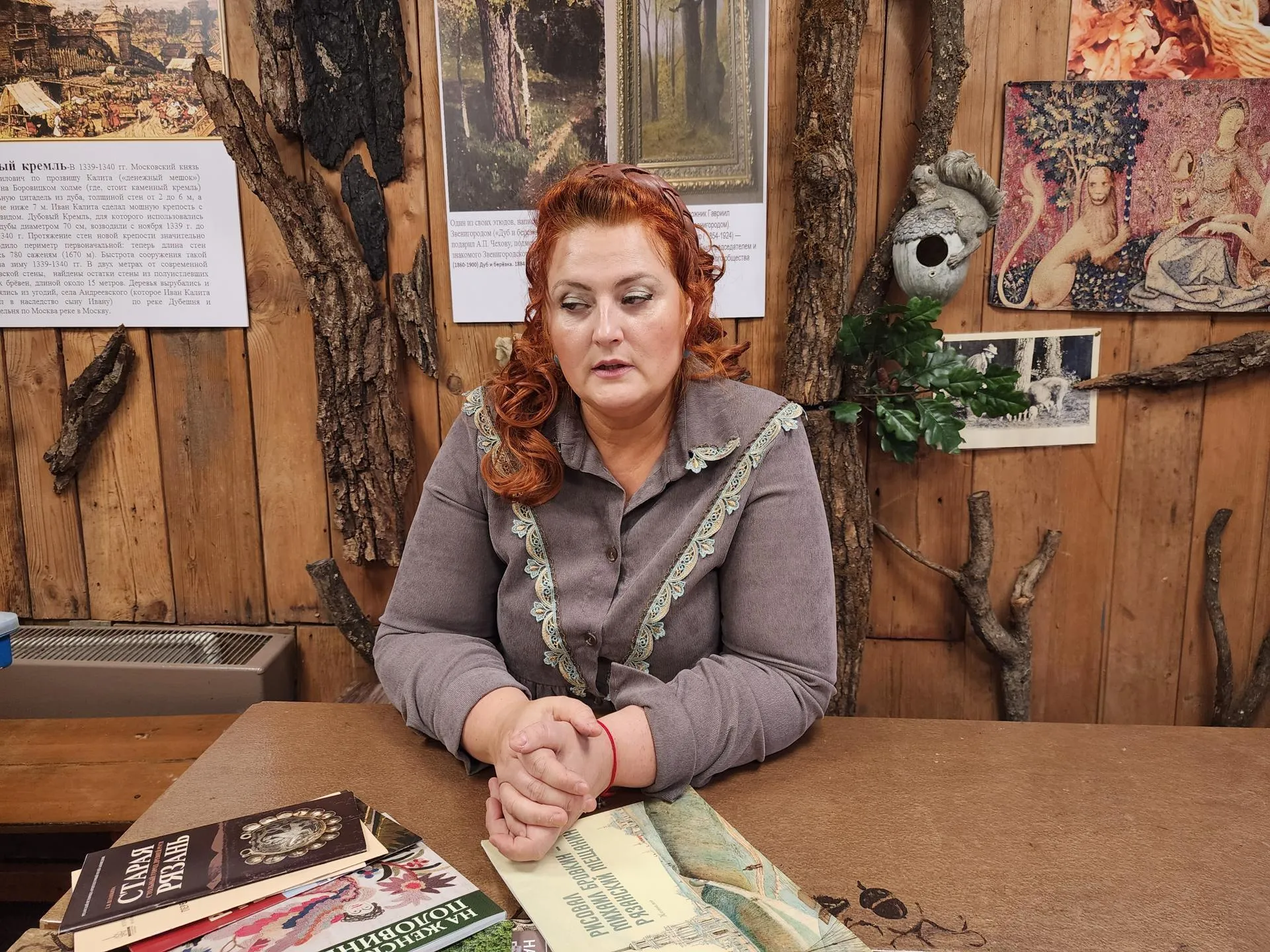 Директор музея Галина Рязанова / фото Хавива Фонина