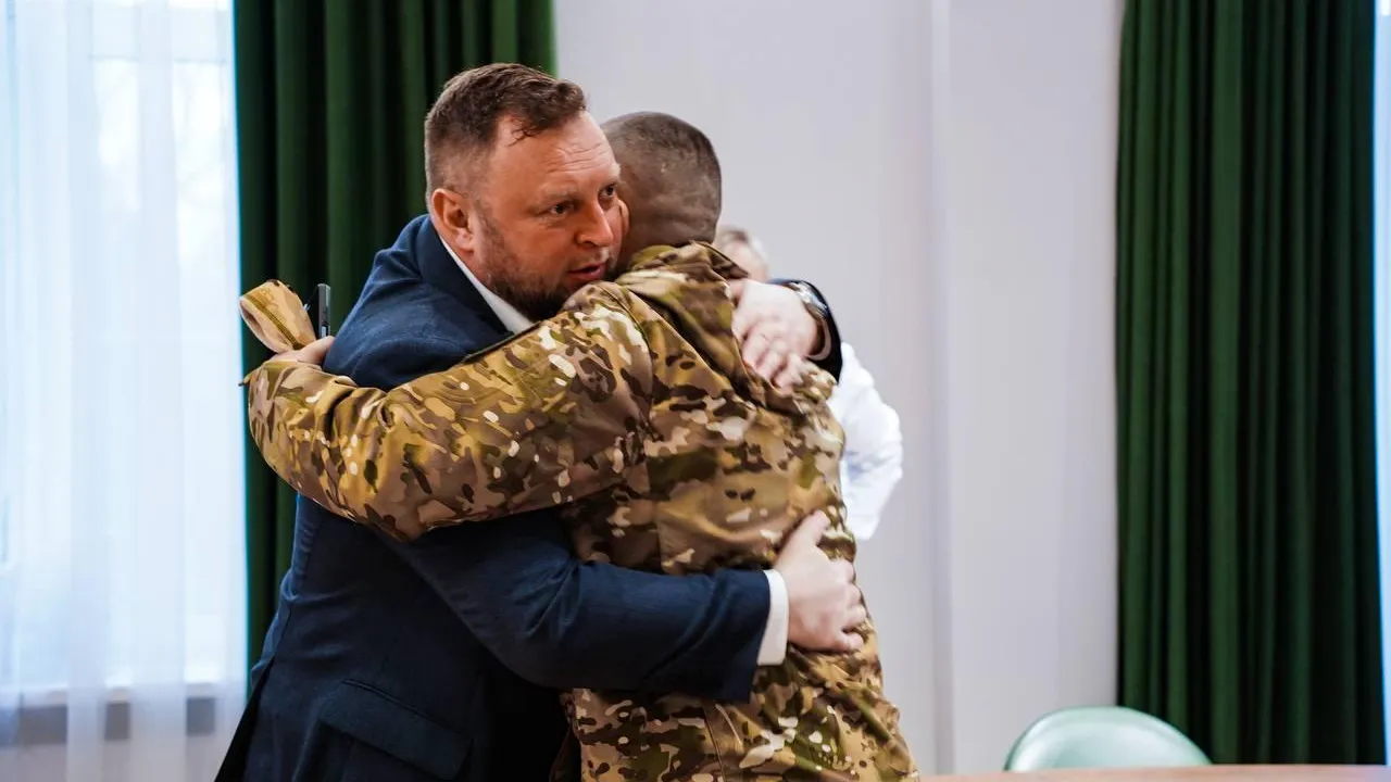 Алексей Артюхин встретился с участником СВО в Шатуре