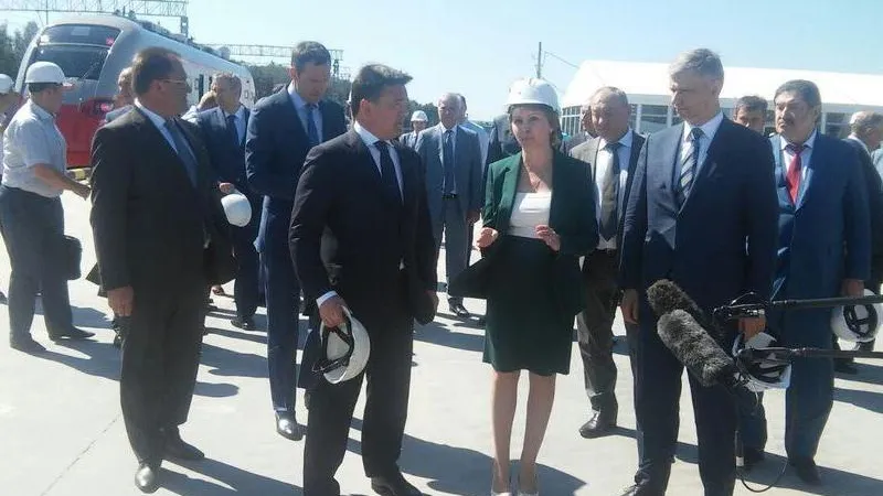 Первую очередь ТЛЦ «Восточный» открыли губернатор МО и гендиректор ОАО «РЖД»