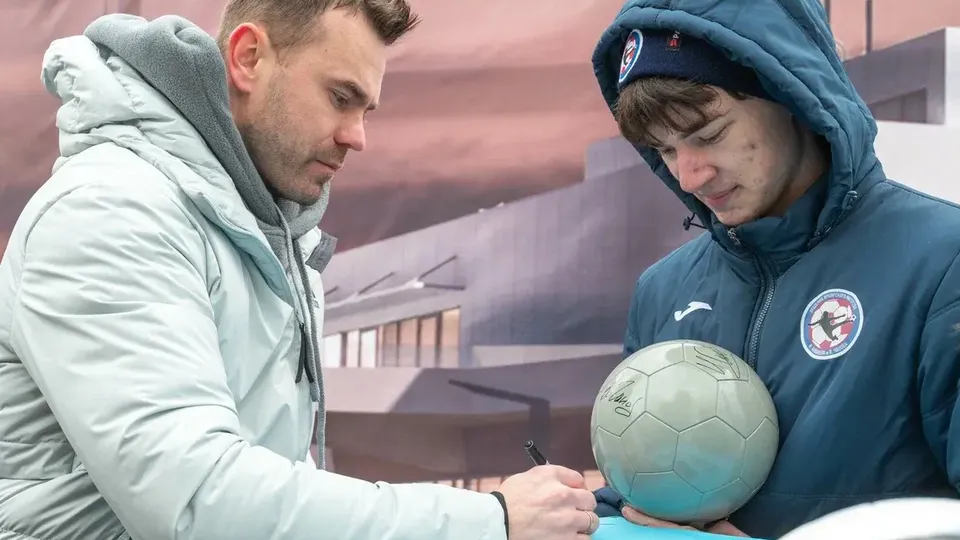 Игорь Акинфеев (слева). Фото: администрация г.о. Реутова