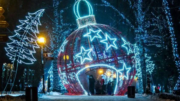 Новогодний свет Подмосковья