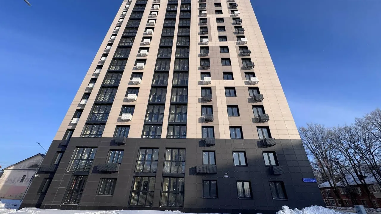 В Подольске возвели новый дом для переселенцев из аварийного жилья