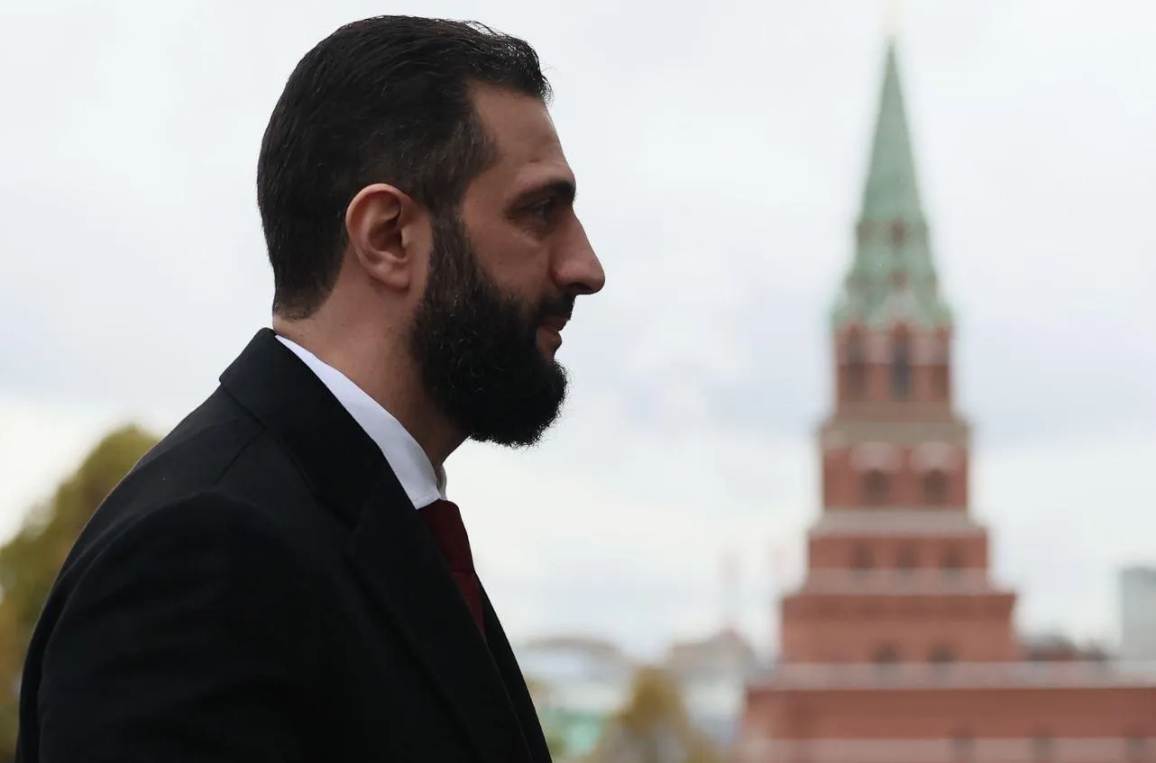 Президент Сирии Ахмед аш-Шараа прибыл в Кремль