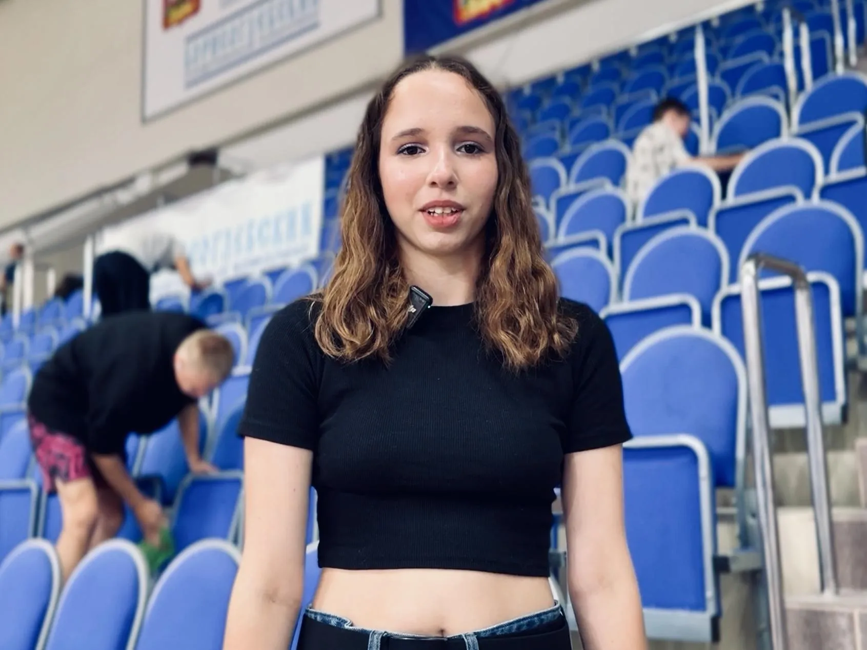 Ученица школы № 8 Ульяна. Фото: Ольга Стаферова