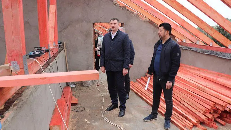 Глава Павлово-Посадского городского округа проверил ход ремонтных работ школы № 18
