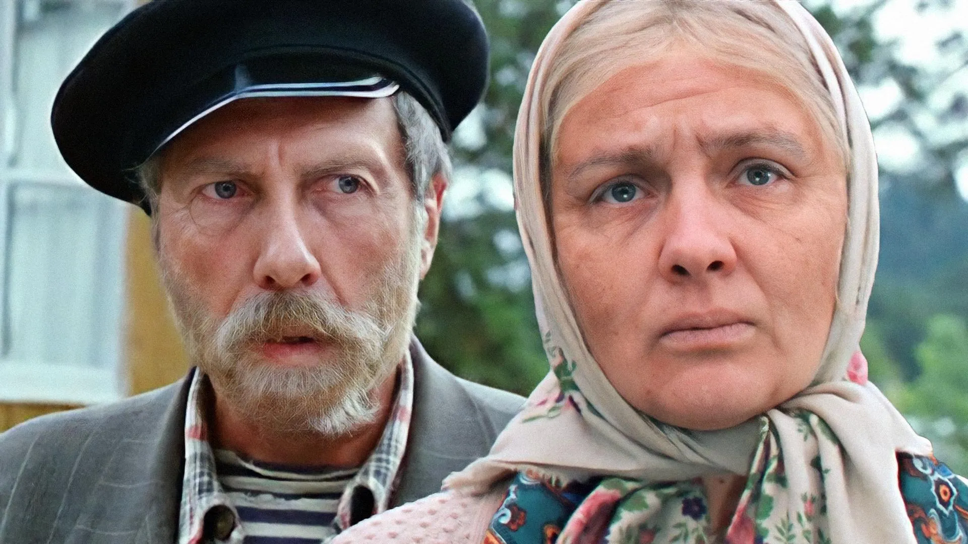 Кадр из фильма «Любовь и голуби»