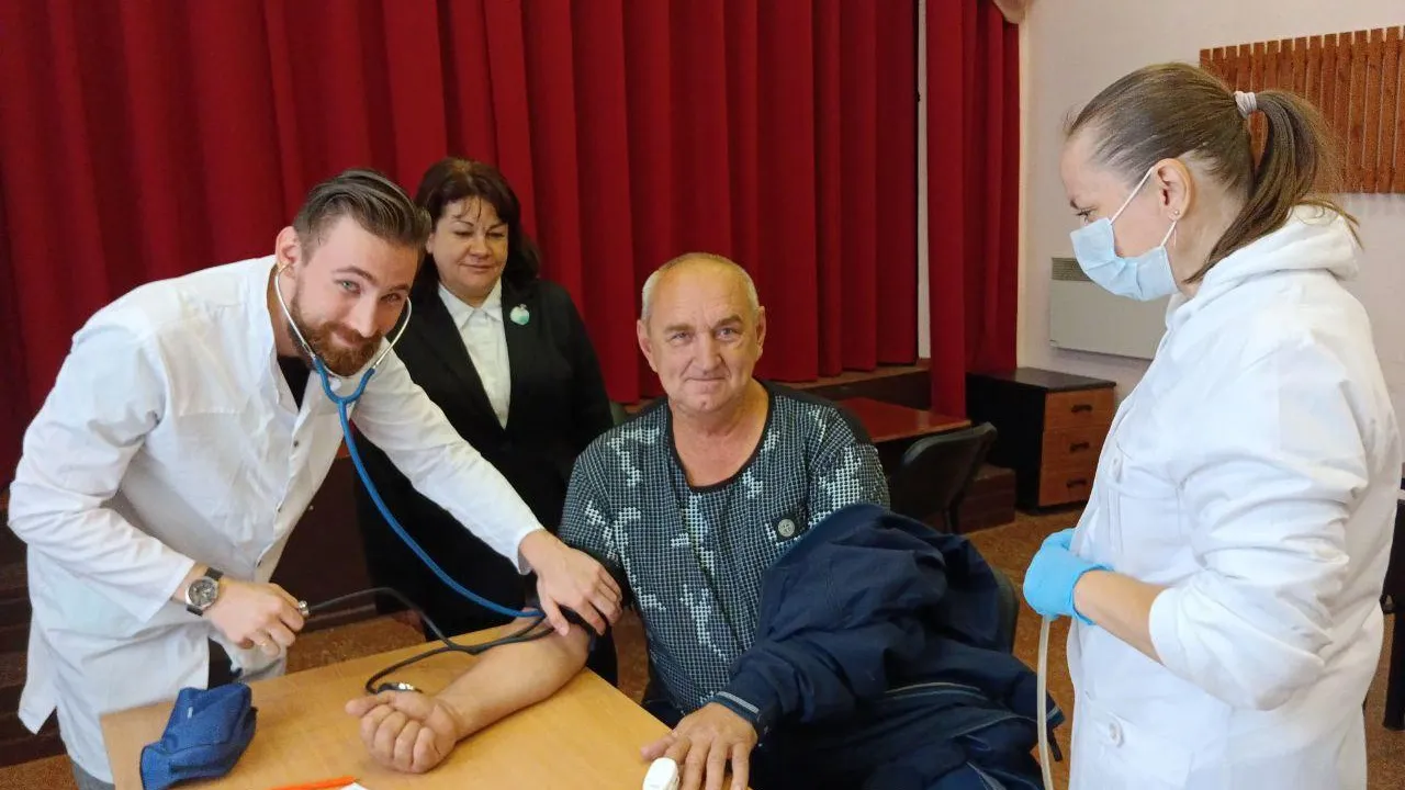 В деревне г.о. Черноголовка провели выездную диспансеризацию