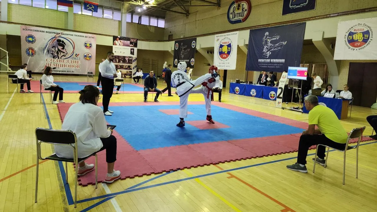 Всероссийские соревнования по тхэквондо «Созвездие чемпионов» прошли в подмосковном Подольске