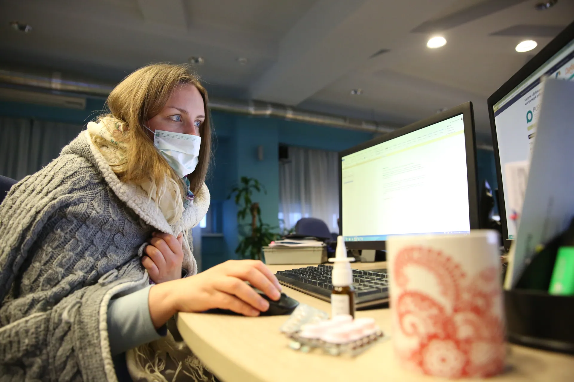 Эпидемия гриппа и ОРВИ