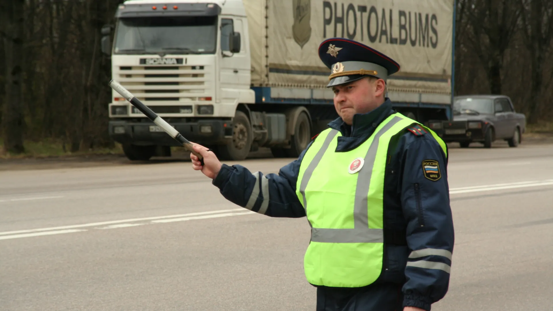 Инспектор ДПС в Клину