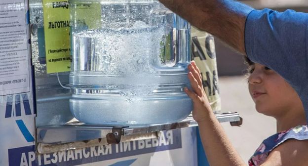 В Воронеже протестируют системы оповещения, установленные на автоматах с водой