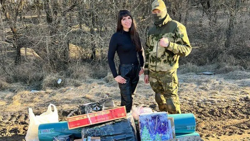 Знаменитый блогер отправилась в зону СВО