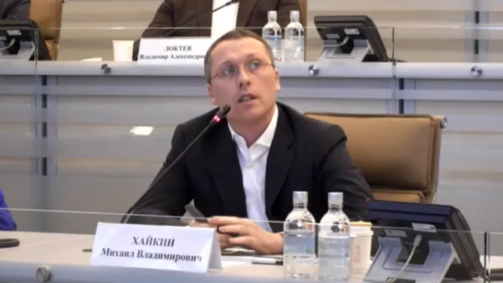 Михаил Хайкин. Фото: скриншот с ВКС