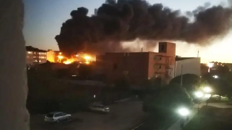 Очевидец  рассказал о падении самолета на жилые дома в Краснодарском крае 