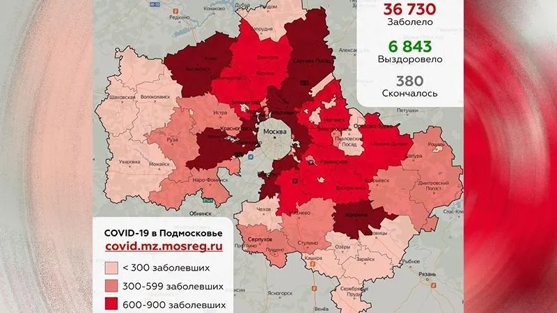 Коронавирус.Мособлштаб