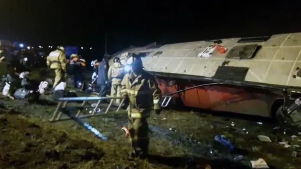 На трассе М-4 «Дон» столкнулись автомобиль и автобус