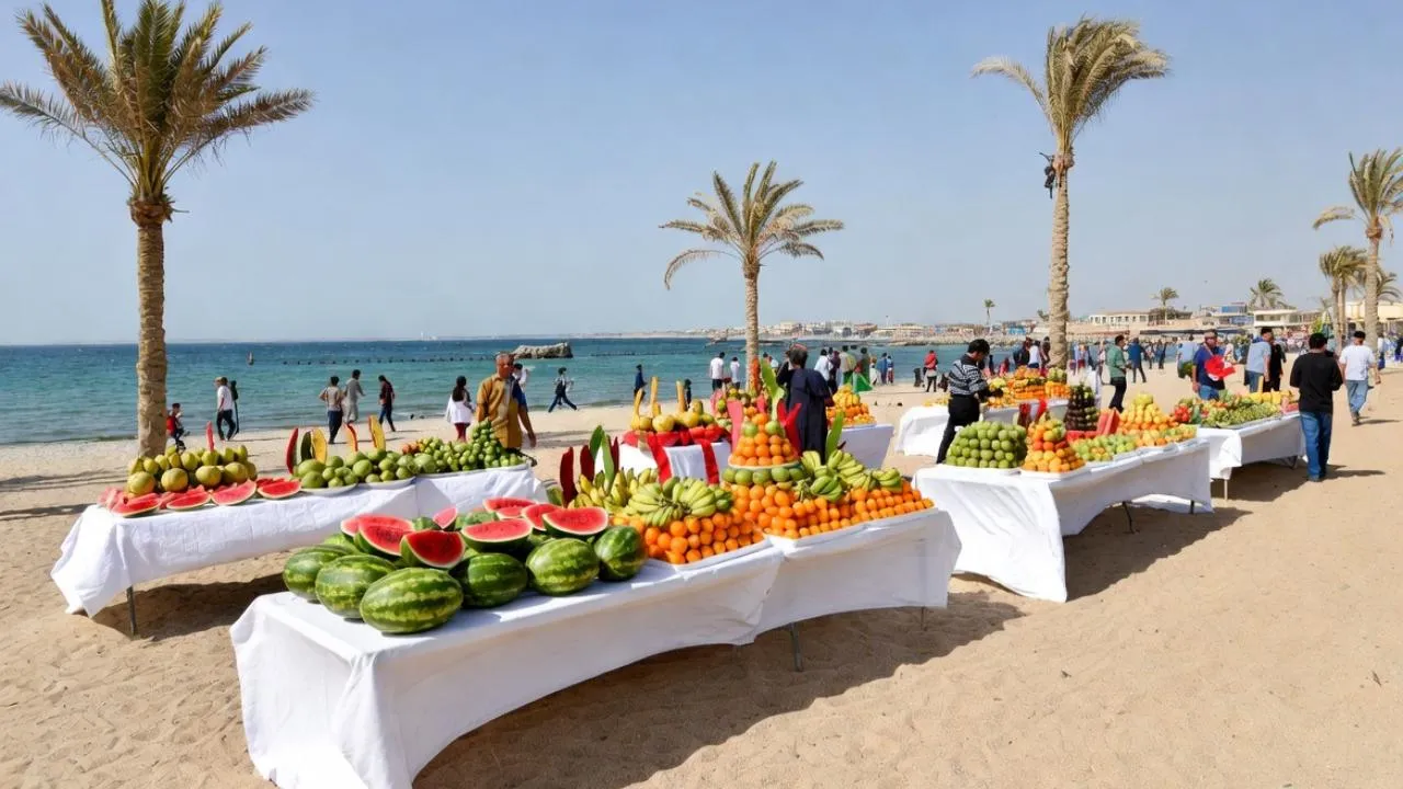 Отели Хургады удивляют гостей новым форматом — фестивалями фруктов на пляже