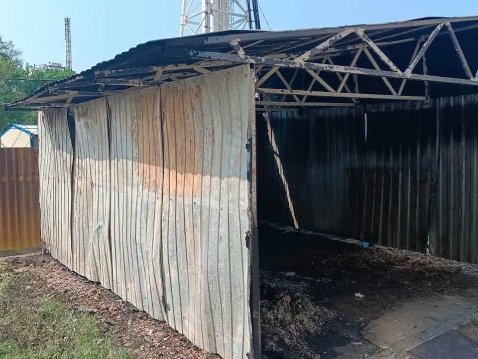 «До пяти лет лишения свободы»: в Подмосковье ищут неизвестных поджигателей мусорной площадки