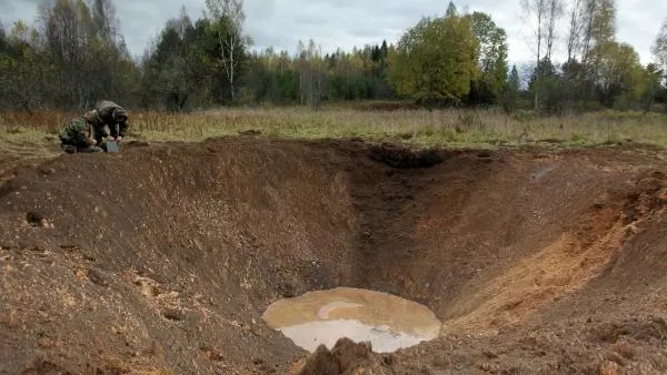Боеприпасы времен войны нашли в Подмосковье