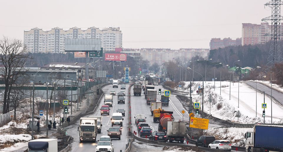 Пробки в Подмосковье составили 4 балла утром 8 июля