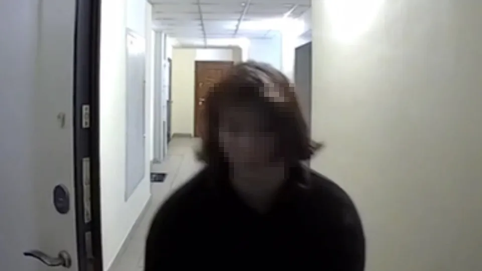 Кадр с камеры видеонаблюдения