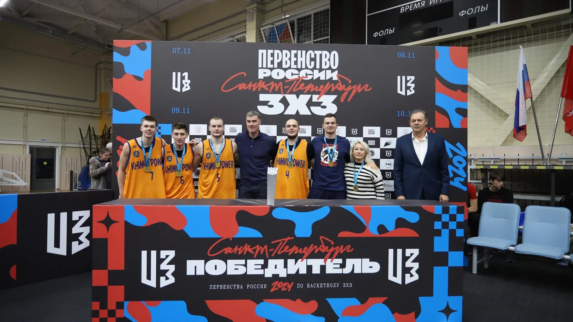 Подмосковная баскетбольная команда стала двукратным победителем первенства России U23