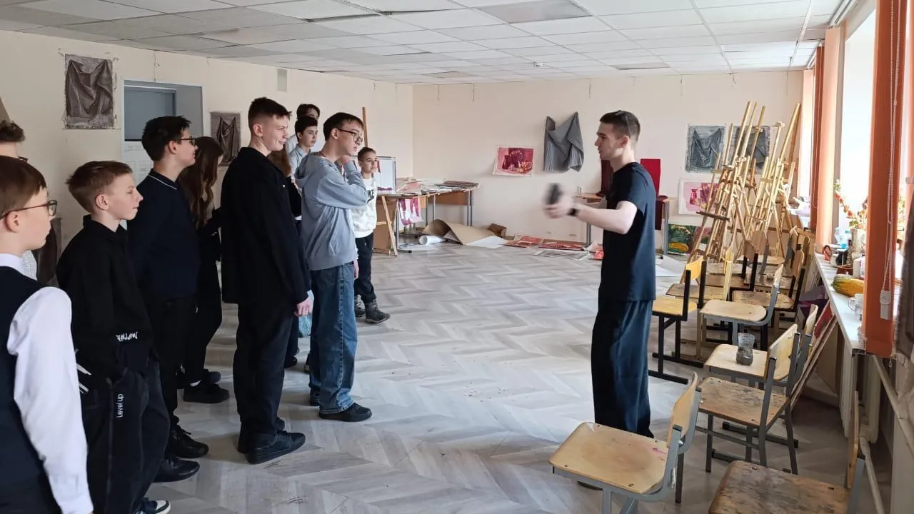 Для пушкинских школьников провели профориентационные мастер-классы