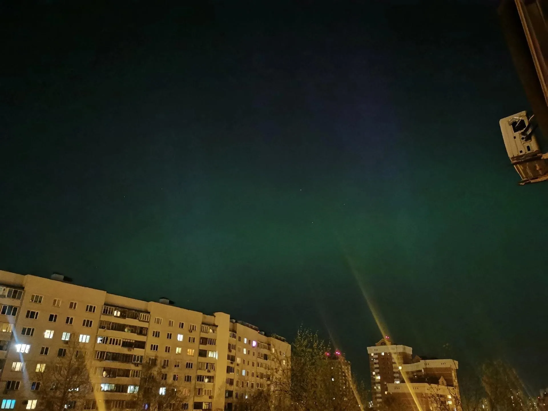 Северное сияние в Зеленограде