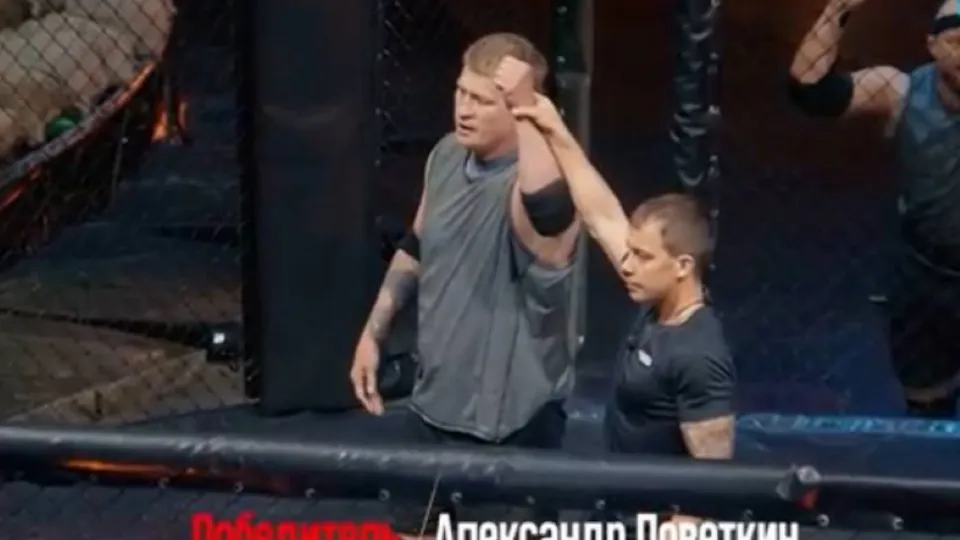 Кадр из видео телепрограммы «Титаны»