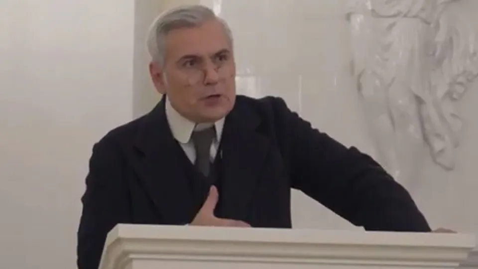 Кадр из документального фильма «Луначарский. Дон Кихот революции». Режиссер: Е. Аккуратова. 2024 год