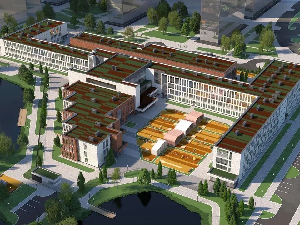 ВОК в мкрн Опытное поле. Фото: проектное решение