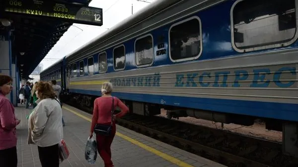 Поезда, следующие в Москву из Украины, опаздывают