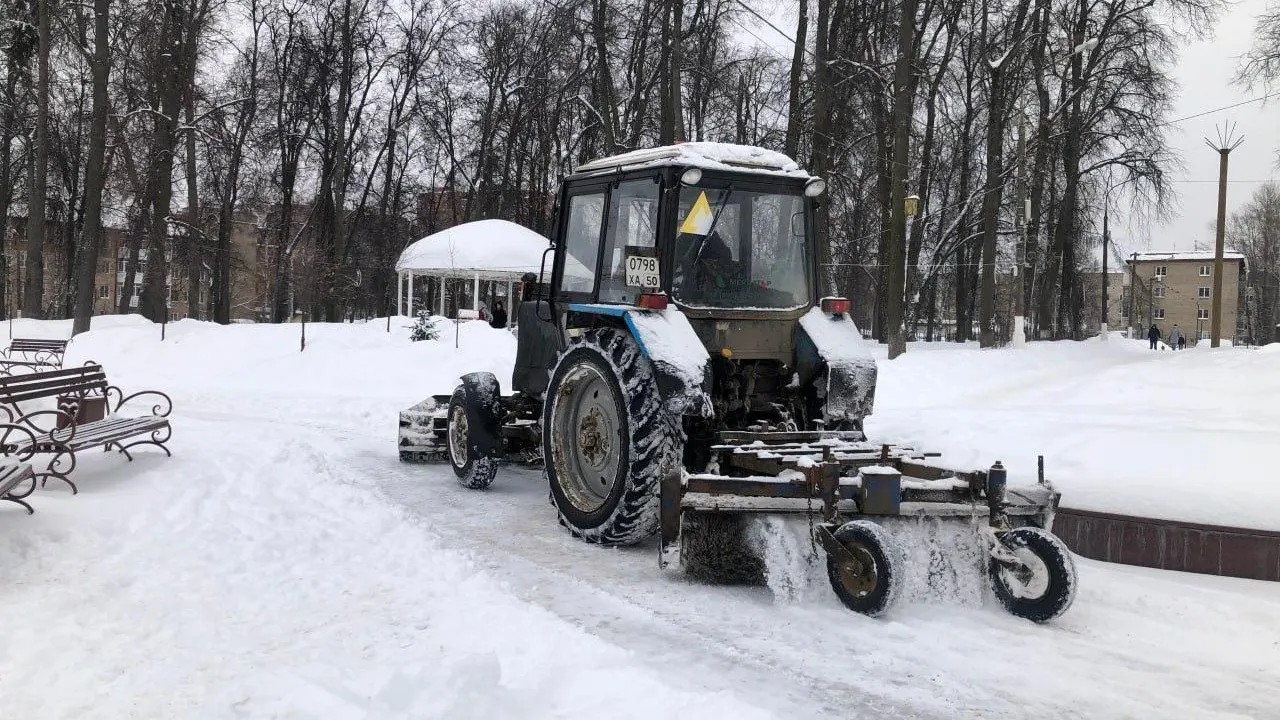 В подмосковных парках за зиму убрали более 960 тыс. кубометров снега