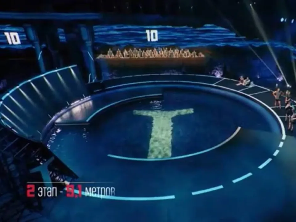 Фото: кадр из телепрограммы «Титаны»