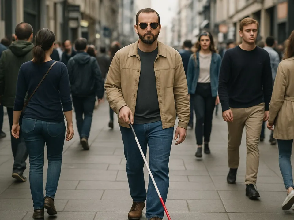 13 ноября - Международный день слепых. Фото: REGIONS/Сгенерировано нейросетью