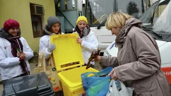 Митинг в поддержку ввода раздельного сбора мусора прошел в Балашихе