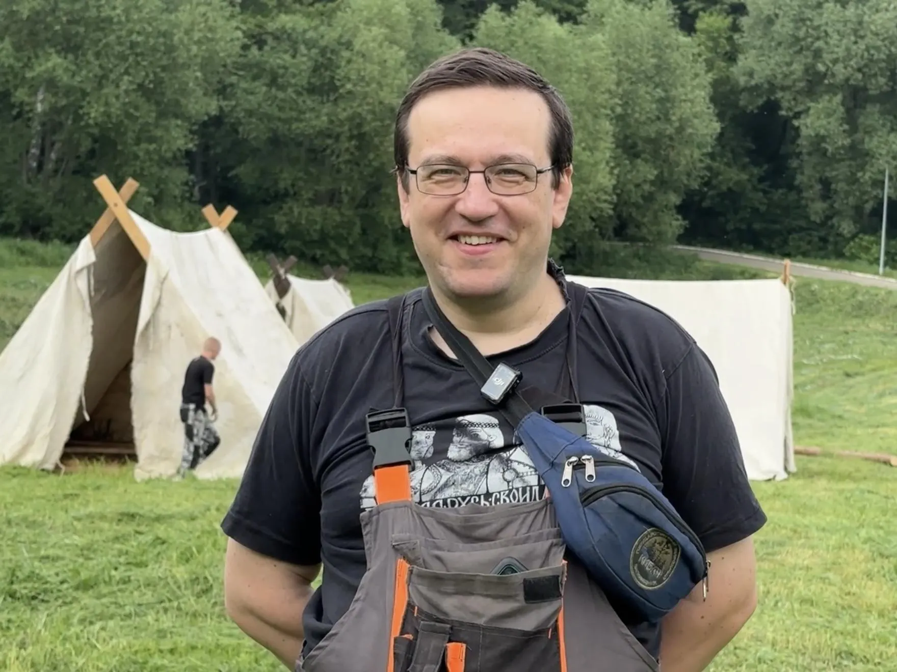 Руководитель клуба «Наследие предков» и организатор фестиваля Сергей Павлов. Фото: Ольга Стаферова