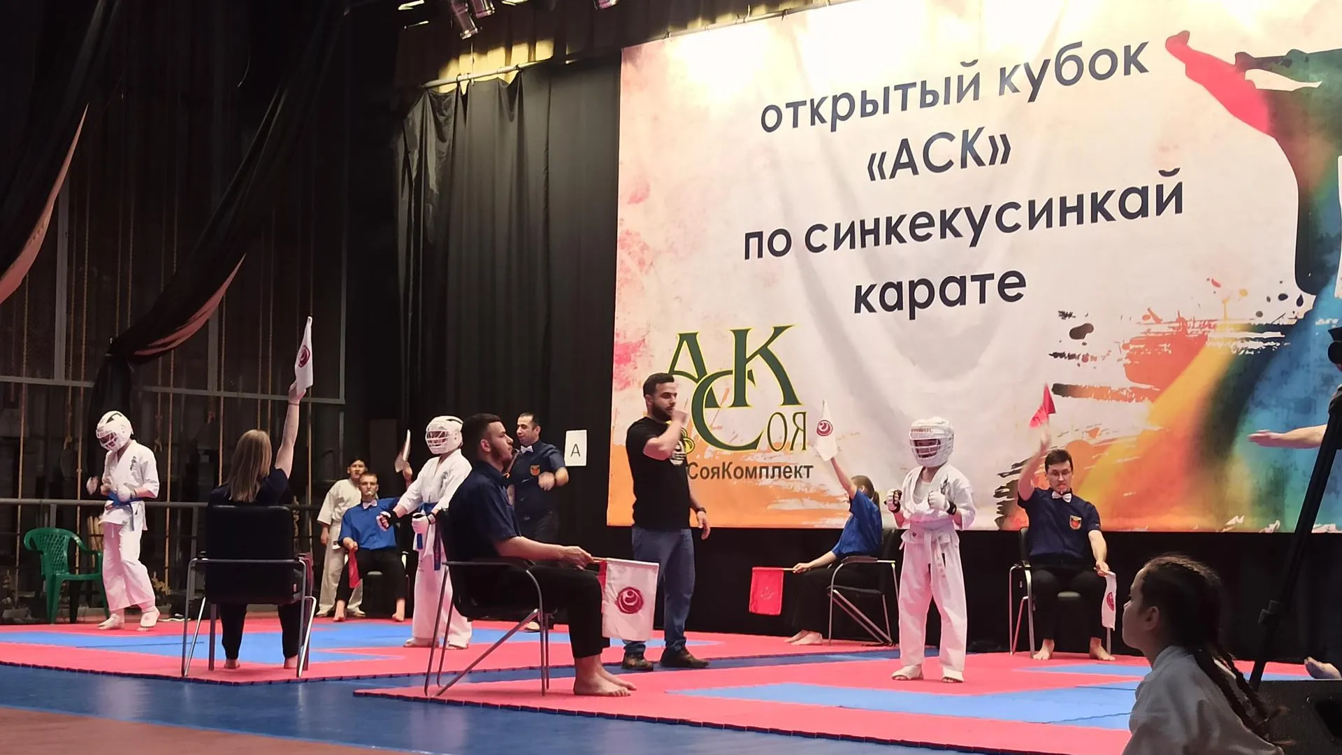 Открытый кубок «АСК» по карате среди детей состоялся в подмосковном поселке Лесные Поляны