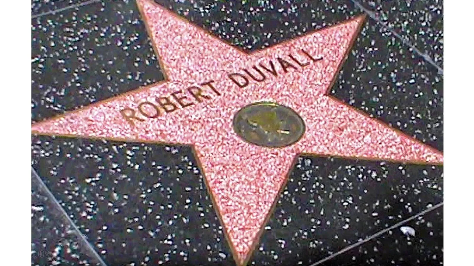 Звезда Роберта Дюваля на Аллее славы в Голливуде. Sidvics