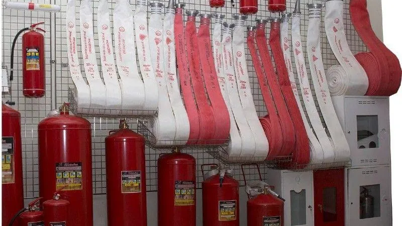 Ангар для хранения противопожарной продукции построили в Красногорске