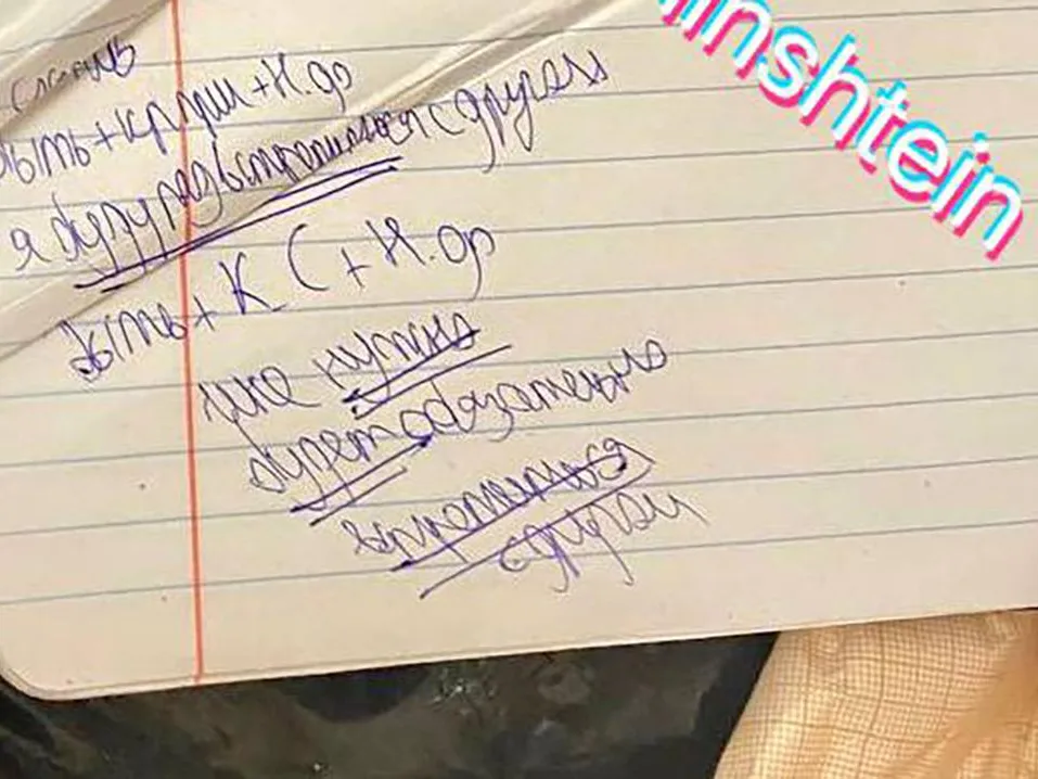 «Встретиться с другом»: тайное послание девочки-стрелка из Брянска расшифровано