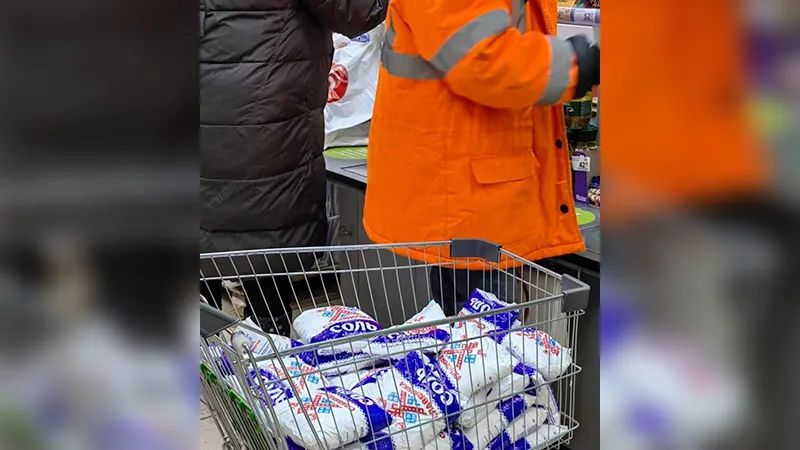«Будет зоопарк на улицах»: москвичи заподозрили коммунальщиков в странном способе борьбы со льдом