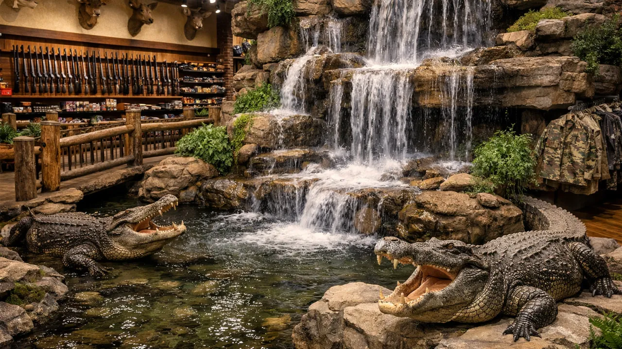 «Музей и Диснейленд для взрослых»: российская туристка, зайдя в магазин за носками в США, попала в мир крокодилов
