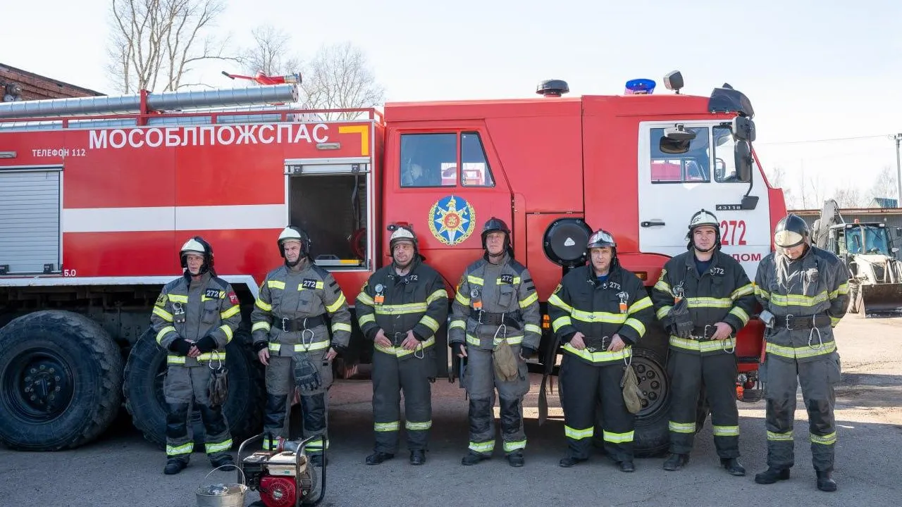 Талдомская техника успешно прошла проверку на готовность к паводкам